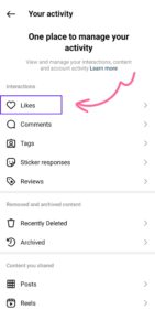 How to Find Posts you Liked on Instagram